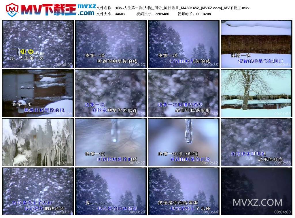 刘欢-人生第一次(人物)_国语_流行歌曲_MA301482
